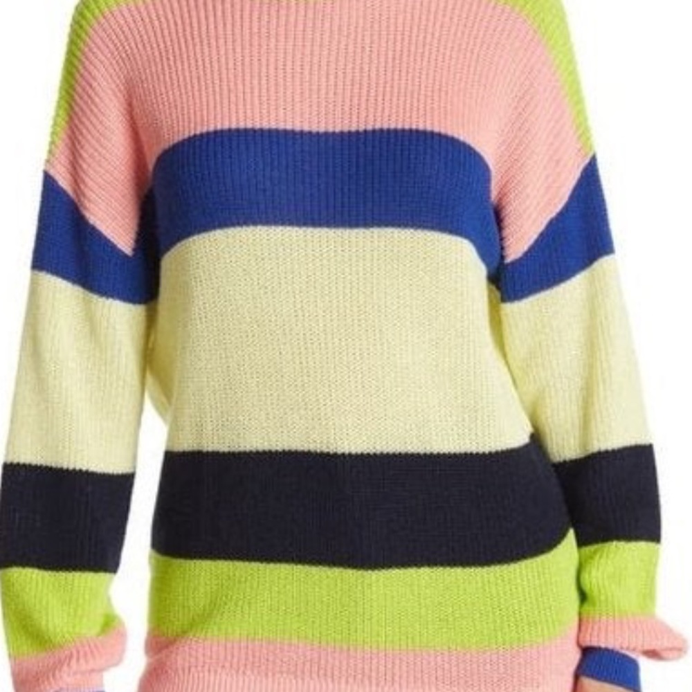 Nordstroms Abound Striped Sweater, Size 1X